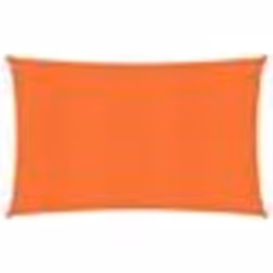 vidaXL Voile d'ombrage 160 g/m² Orange 3,5x5 m PEHD - TU