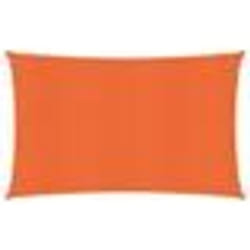 vidaXL Voile d'ombrage 160 g/m² Orange 3,5x5 m PEHD - TU