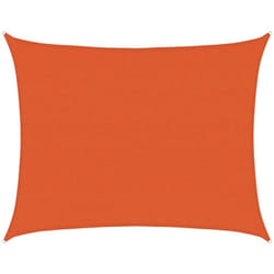 Vidaxl - Voile d'ombrage 160 g/m² rectangulaire orange 6x8 m pehd