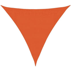 Vidaxl - Voile d'ombrage 160 g/m² Orange 3x3x3 m pehd