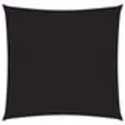 vidaXL Voile d'ombrage 160 g/m² Noir 4,5x4,5 m PEHD - TU