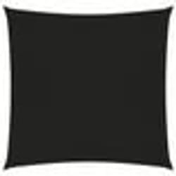 vidaXL Voile d'ombrage 160 g/m² Noir 4,5x4,5 m PEHD - TU