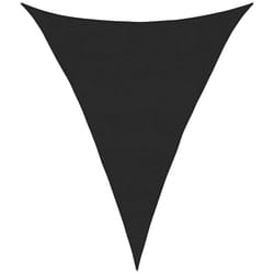 Vidaxl - Voile d'ombrage 160 g/m² triangulaire noir 3x4x4 m pehd