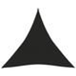 vidaXL Voile d'ombrage 160 g/m² Noir 5x5x5 m PEHD - TU
