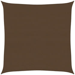 Vidaxl - Voile d'ombrage 160 g/m² Marron 6x6 m pehd