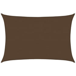Vidaxl - Voile d'ombrage 160 g/m² Marron 4x6 m pehd