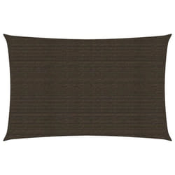 vidaXL Voile d'ombrage 160 g/m² Marron 5x7 m PEHD