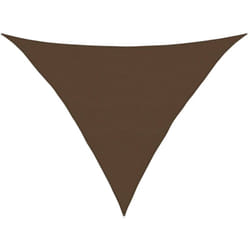 Vidaxl - Voile d'ombrage 160 g/m² Marron 5x5x6 m pehd