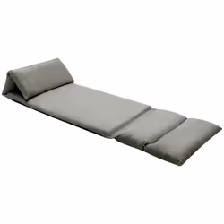 La chaise de sol confortable et douce est conçue pour vous détendre à l’intérieur et à l’extérieur. La chaise longue de sol p ...