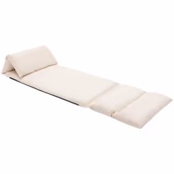 La chaise de sol confortable et douce est conçue pour vous détendre à l’intérieur et à l’extérieur. La chaise longue de sol p ...