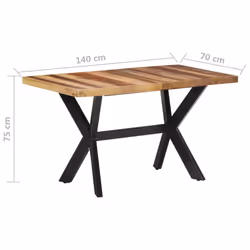 VidaXL 321546 table de cuisine et de salle à manger - Vue supplémentaire 6
