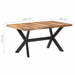 VidaXL 321548 table de cuisine et de salle à manger - Vue supplémentaire 6