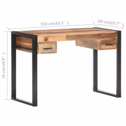 VidaXL 321550 bureau - Vue supplémentaire 6