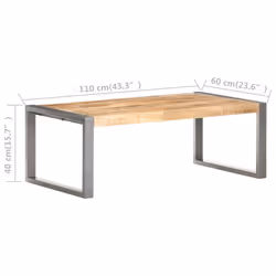 VidaXL 321556 Table à café, latérale et de salon - Vue supplémentaire 6