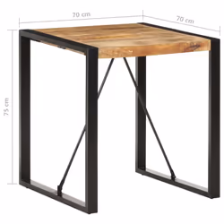 VidaXL 321596 table de cuisine et de salle à manger - Vue supplémentaire 5