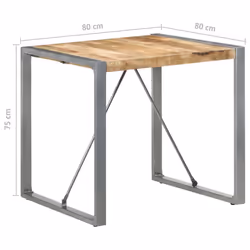VidaXL 321603 table de cuisine et de salle à manger - Vue supplémentaire 5