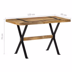 VidaXL 321604 table de cuisine et de salle à manger - Vue supplémentaire 7