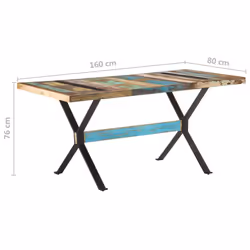VidaXL 321609 table de cuisine et de salle à manger - Vue supplémentaire 7