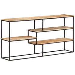 Ce buffet en bois dégage un charme industriel, ce qui en fait un excellent supplément à votre décoration intérieure. L'armoir ...