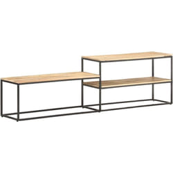Vidaxl - Meuble tv 180x30x50 cm Bois de manguier brut