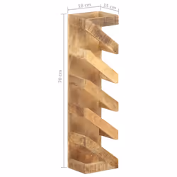 VidaXL 321627 porte-bouteilles Bois - Vue supplémentaire 8