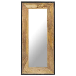 VidaXL Miroir bois de manguier