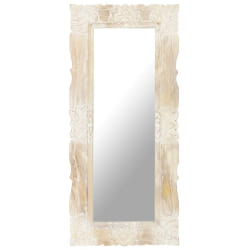 VidaXL Miroir Blanc 110x50 cm