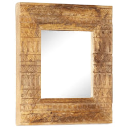 vidaXL Miroir sculpté 50x50 cm