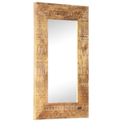 Miroir sculpté vidaXL - 80 x 50 cm