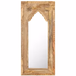 Ce magnifique miroir en bois dégage un charme unique et ajoutera un grand plus à votre maison. Le cadre du miroir est en bois ...