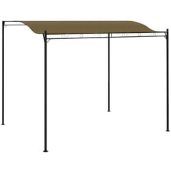 Vidaxl - Auvent de parasol 3x2,4 m Taupe 180 g/m²