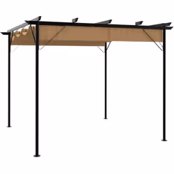 Cette pergola polyvalente sera un excellent ajout décoratif à votre jardin ou tout autre espace extérieur. Grâce à son systèm ...
