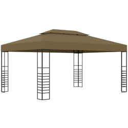Vidaxl - Chapiteau 3x4 m Taupe 180 g/m²