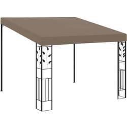 Vidaxl - Belvédère mural 3x3x2,5 m Taupe