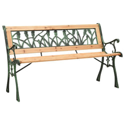 VidaXL 312031 banc de jardin Bois, Fer, Polyvinyl chloride (PVC)