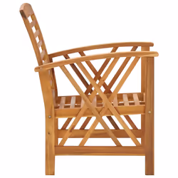 VidaXL 310266 chaise d'extérieur Terrace Bois d'acacia - Vue supplémentaire 4