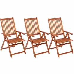 VidaXL 310293, Terrace, Bois d'acacia, 570 mm, 690 mm, 1110 mm