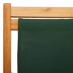 VidaXL 310315 chaise d'extérieur Terrace Siège rembourré Eucalyptus, Polyester Vert - Vue supplémentaire 7