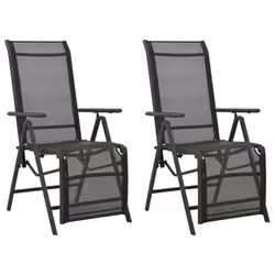 VidaXL 312195, Terrace, Aluminium, Noir, 585 mm, 690 mm, 1100 mm