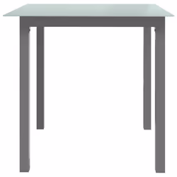 VidaXL 312203 table de jardin Gris