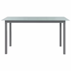 VidaXL 312204 table de jardin Gris