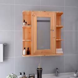 VidaXL 323603 miroir de salle de bain et armoire de rangement pour évier