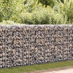Ce mur en gabion est un excellent choix pour l’aménagement paysager résidentiel et commercial. Le panier en gabion offre une  ...