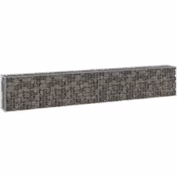 Ce mur en gabion est un excellent choix pour l’aménagement paysager résidentiel et commercial. Le panier en gabion offre une  ...