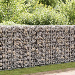 Vidaxl - Mur en gabion avec couvercles Acier galvanisé 300x30x100 cm