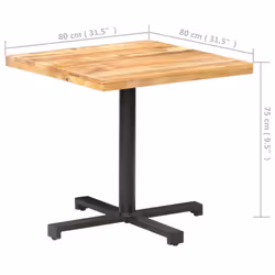 VidaXL 320268 table de cuisine et de salle à manger - Vue supplémentaire 6