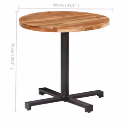 VidaXL 320281 table de cuisine et de salle à manger - Vue supplémentaire 6