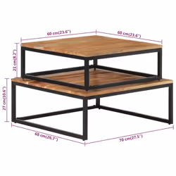 VidaXL 320391 Table à café, latérale et de salon - Vue supplémentaire 6