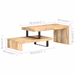 VidaXL 320392 Table à café, latérale et de salon - Vue supplémentaire 8