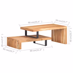 VidaXL 320394 Table à café, latérale et de salon - Vue supplémentaire 8